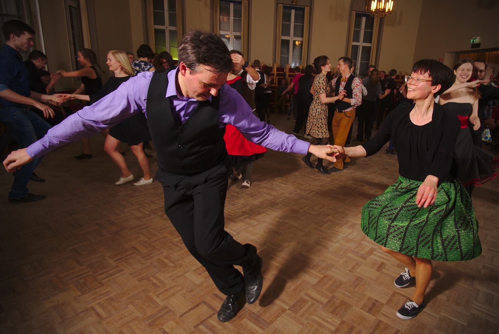 Lindy hop Intermediate w/ Minna & Saku | Helsinki